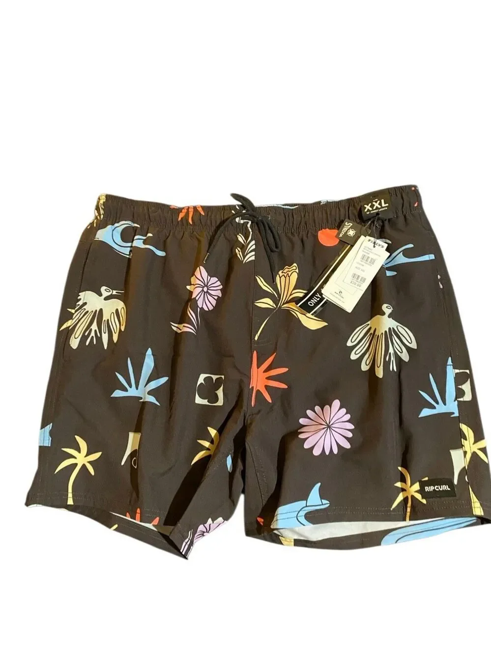 NWT rip curl party pack Valley men’s tropical board shorts XXL